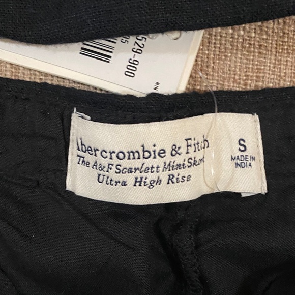 Abercrombie & Fitch Black linen Skirt Set - Picture 2 of 4